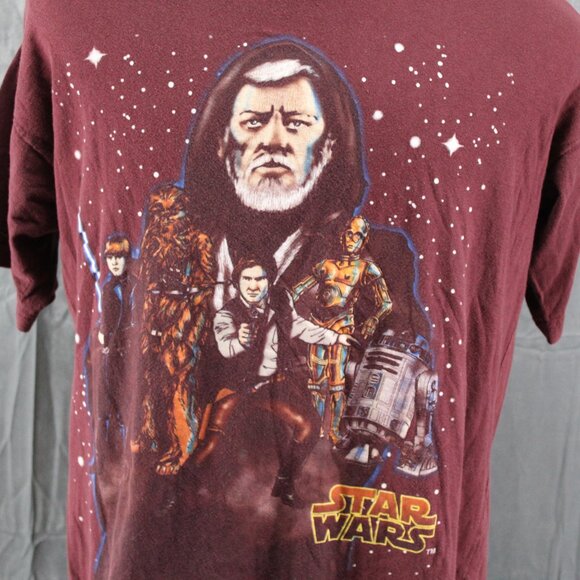 Vintage Graphic T-shirt - Star Wars Big Graphic Original - Men's Large - Picture 2 of 9